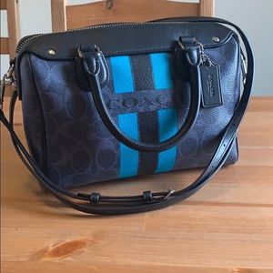 Coach varsity stripe mini Bennett